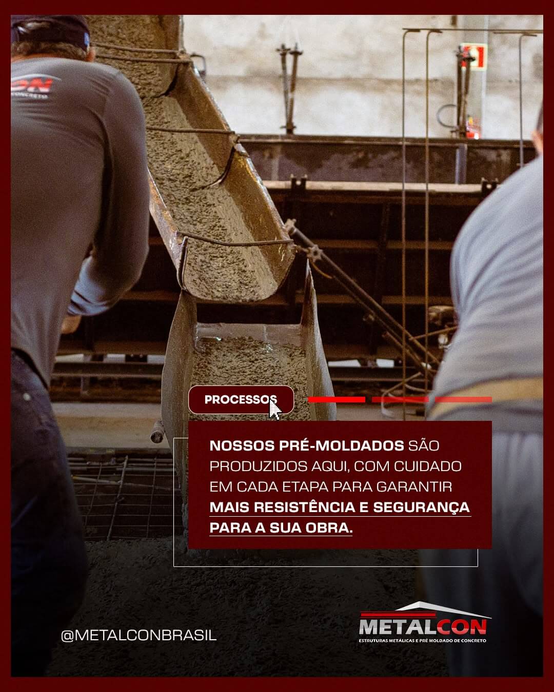 Peças em concreto pré-moldado